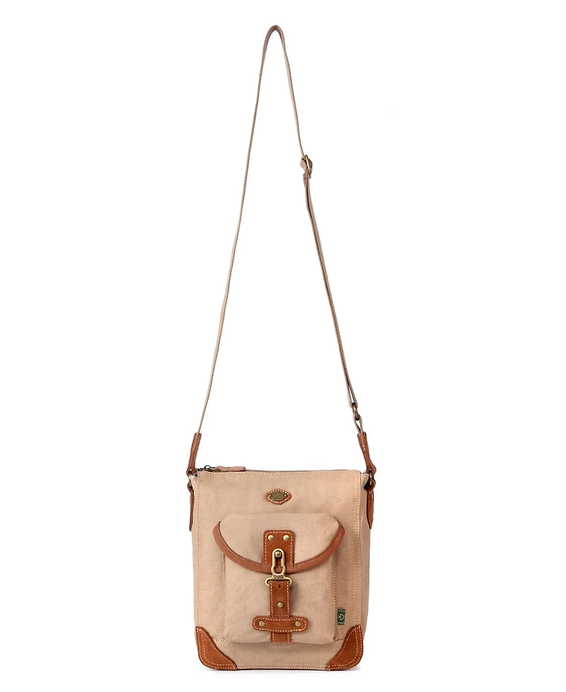 Tsd Brand Dolphin Canvas Crossbody Bag