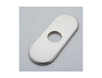 Greenspring 6 Inch Bathroom Vanity Sink Faucet 4" Hole Cover Deck Plate Escutcheon Brushed Nickel