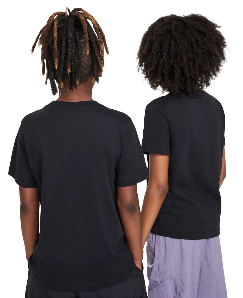 Sportswear Embroidered Logo Graphic T-Shirt