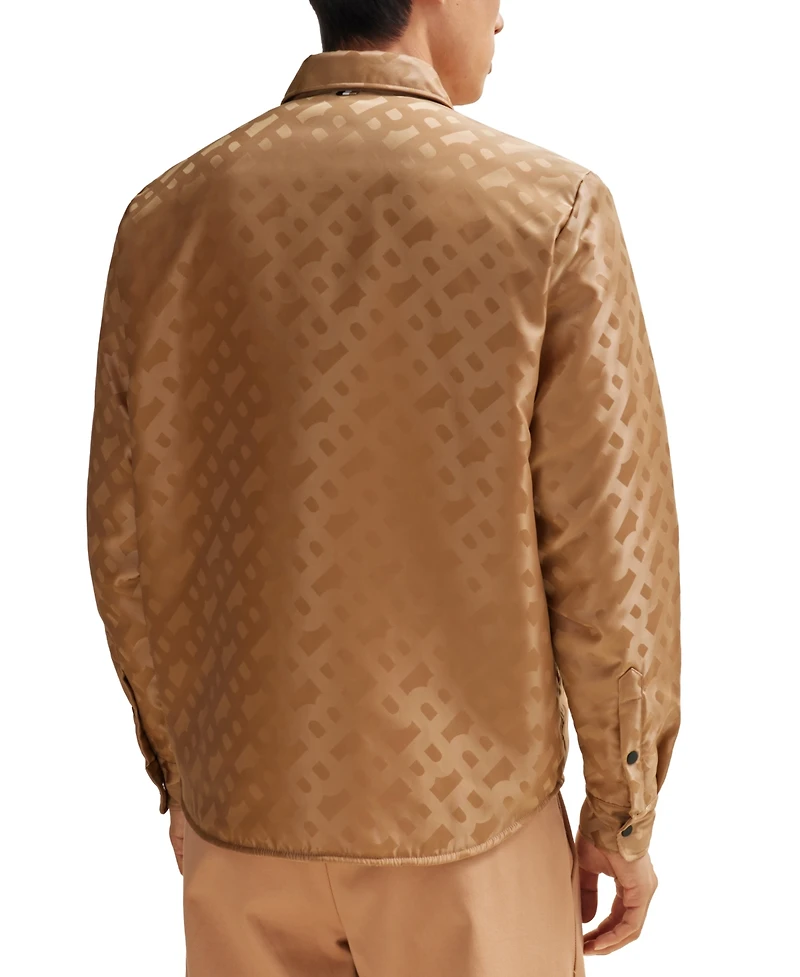 Boss by Hugo Boss Men's Relaxed-Fit Monogrammed Shirt