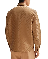 Boss by Hugo Boss Men's Relaxed-Fit Monogrammed Shirt