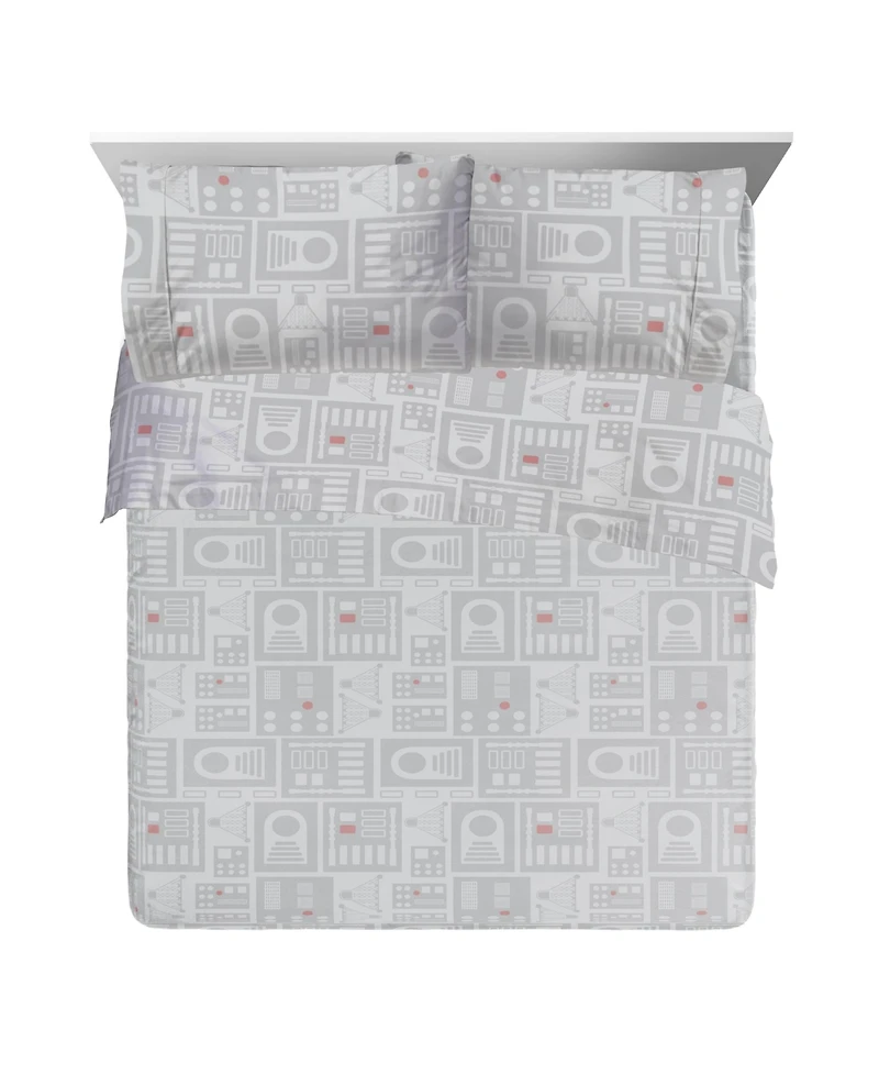 Saturday Park Star Wars Dark Side 100% Organic Cotton Queen Sheet Set