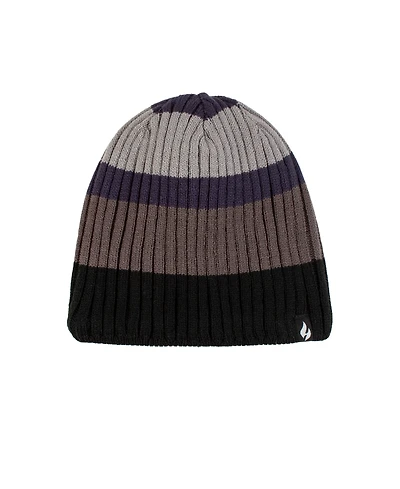 Heat Holders Men's Grayson Rib Stripe Hat
