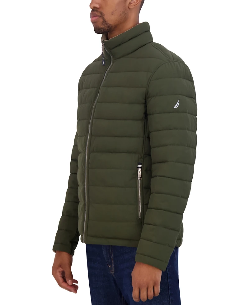 Nautica Men's Reversible Quilted Puffer Jacket