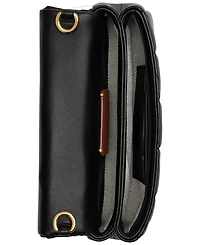 Coach Quilted Pillow Leather Tabby Wristlet with Chain