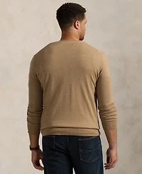 Polo Ralph Lauren Men's Big & Tall Washable Wool V-Neck Sweater