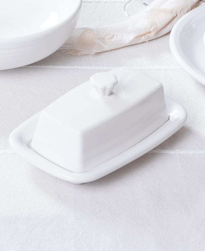 Fiesta Extra Large Covered Butter Dish
