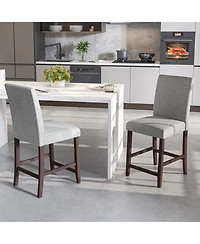Gouun 25 Inch Counter Height Set of 2 Bar Stools