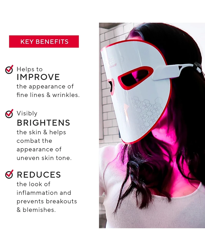 Mirabella Phototherapy 7-Color Led Facial Mask with Near Infrared
