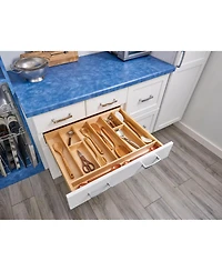 Rev-a-Shelf Trim to Fit Shallow Drawer Organizer, 33.13" x 22", 4WUTCT-36SH-1