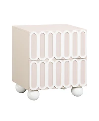 Tov Furniture 16" Wood Nightstand