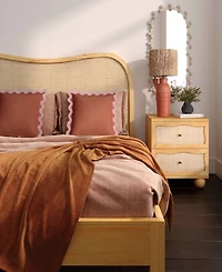 Tov Furniture 17" Wood Nightstand