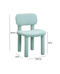 Tov Furniture 21"W Velvet Dining Chair