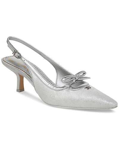Circus Ny by Sam Edelman Women's Cassidy Slingback Kitten-Heel Pumps