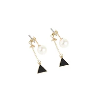 Sohi Women's Unbalanced Drop Earrings