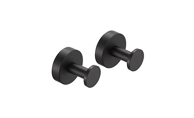 Slickblue Round Base Towel Hook with Screws for Easy Installation and Durable Use