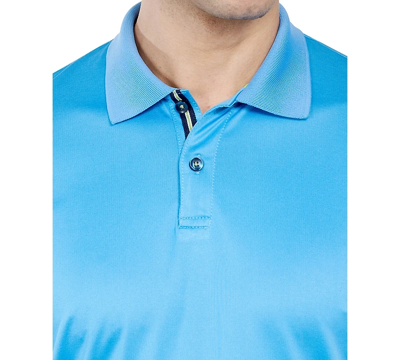 Society Of Threads Men's Regular Fit Solid Performance Polo Shirt