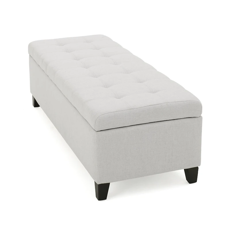 Modern Storage Ottoman, Multipurpose Footstool & Bench-The Pop Home