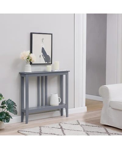 Kings Brand Furniture Entryway Table - Narrow Console Table - Console Table with Storage - Wood Console Tables for Entryway