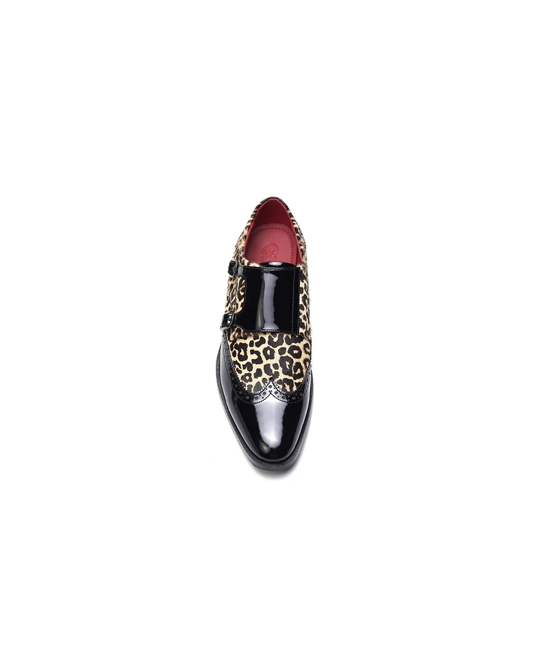 Carlos by Santana Men's Kai Double Monk Strap Shoe