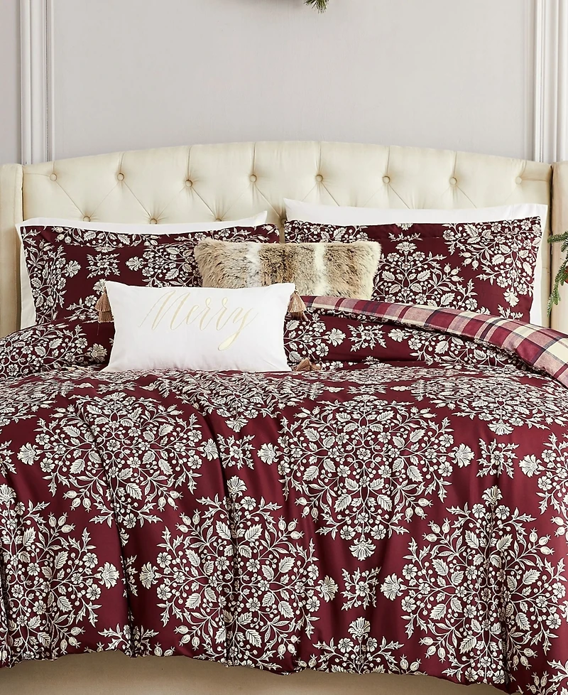 Southshore Fine Linens Christmas Carol -Pc. Holiday Comforter Set