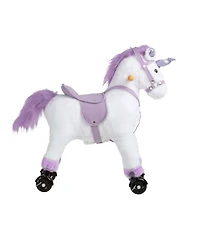 Happy Trails Ride on Horse Unicorn Plush Toy