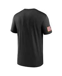 Nike Men's Black Ohio State Buckeyes 2024 Military Appreciation Legend Performance T-Shirt