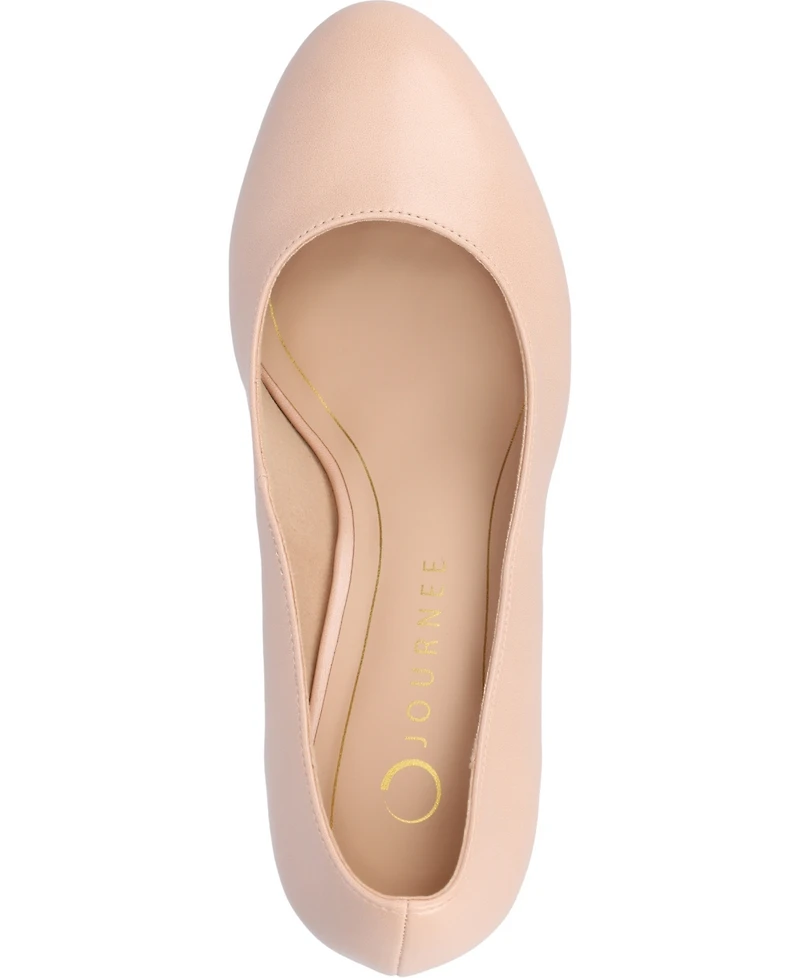 Journee Collection Women's Seraphina Round Toe Pumps