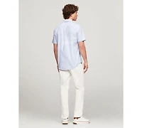 Tommy Hilfiger Men's Cotton Heritage Gingham Short-Sleeve Oxford Shirt