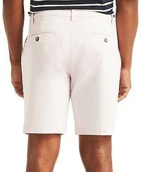 Nautica Men's Solid-Color Stretch-Twill 8.5" Deck Shorts