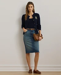 Lauren Ralph Lauren Denim Skirt