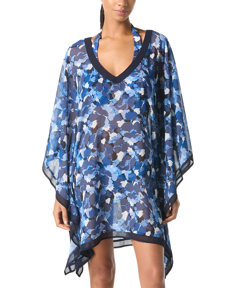 Michael Michael Kors Women's Chiffon Poncho Cover-Up