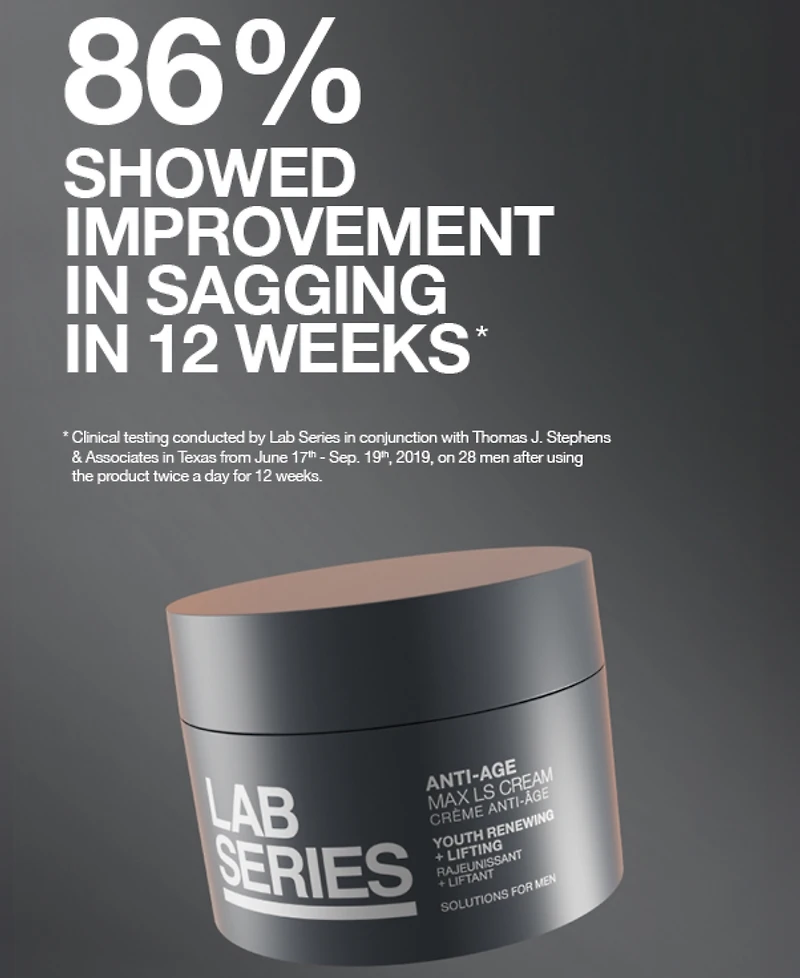 Lab Series Skincare for Men Anti-Age Max Ls Cream, 1.7 oz.