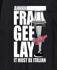 Airwaves Men's A Christmas Story Frageelay Short Sleeve Tee