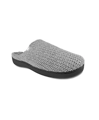 Heat Holders Men's Asher Rib Knit Scuff Slippers