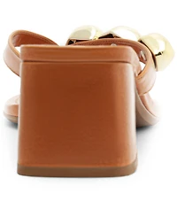 Arezzo Women's Sunny Mid-Block Sandals