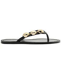Arezzo Women's Sunny Round Toe Flat Sandals