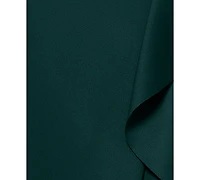 Xscape Women's Ruffled One-Shoulder Scuba Gown