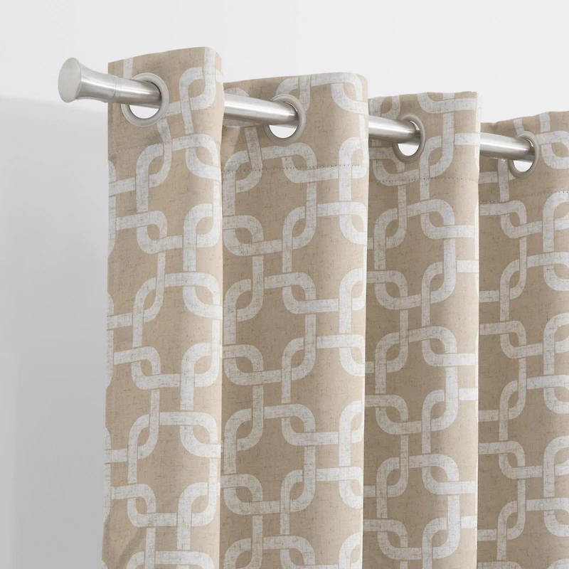 Dainty Home Interlock Blackout Window Panel 54" W x 84" L