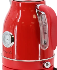 MegaChef 1.7 Quart Electric Kettle and 2 Slice Toaster Combo