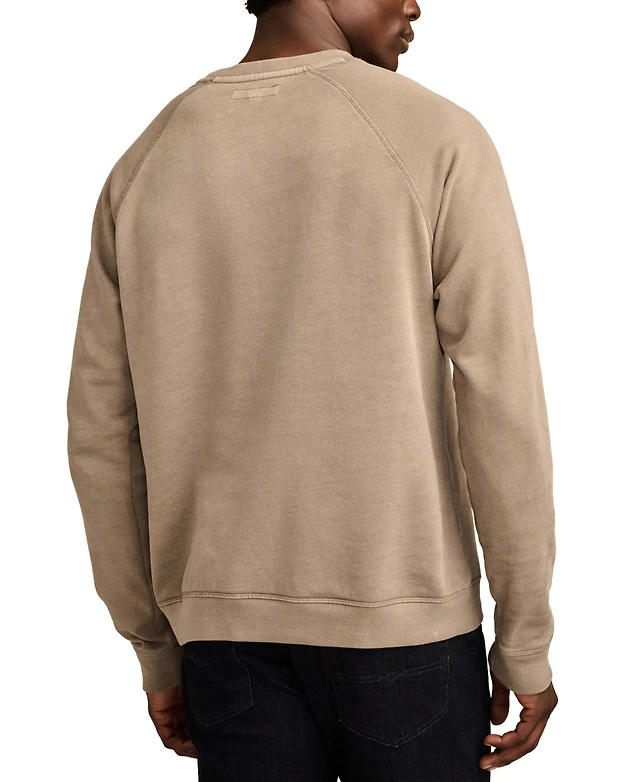 thumbnail image 2 of Athletic Works Men's Fleece Raglan Crew Sweatshirt, Up To Size 2XL... 2 of 9