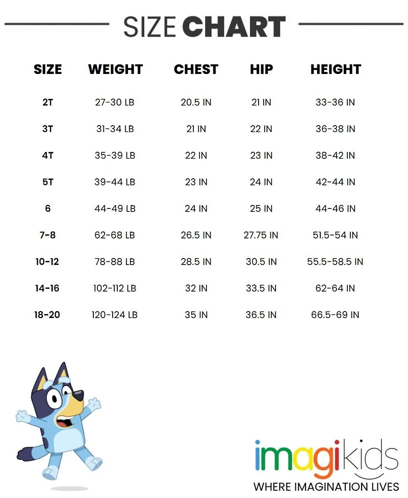 Toddler| Child Bluey Matching Family Graphic T-Shirt Kids