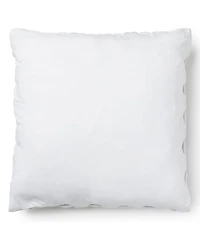 Ihi Home Caden Woven Pillow, 22"x 22", White