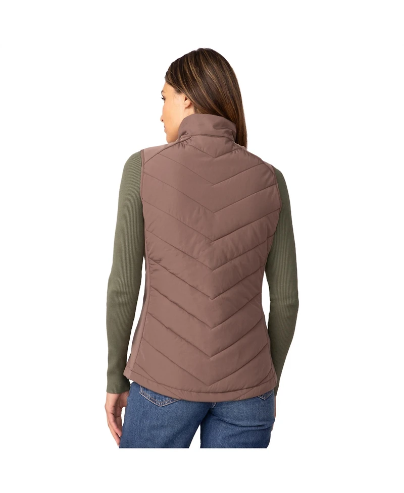 Free Country Women's Quilted Hybrid Vest