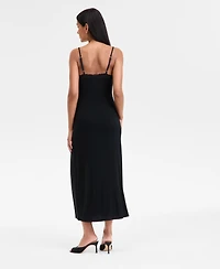 I.n.c. International Concepts Women's Lace-Trim Knit Nightgown, Exclusively at Macy's
