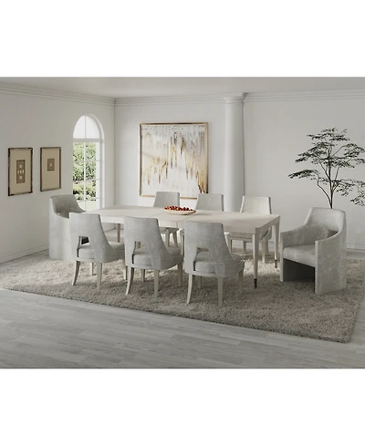 Mezzanine 9-Pc. Dining Set (Rectangular Table, 6 Side Chairs & 2 Arm Chairs)