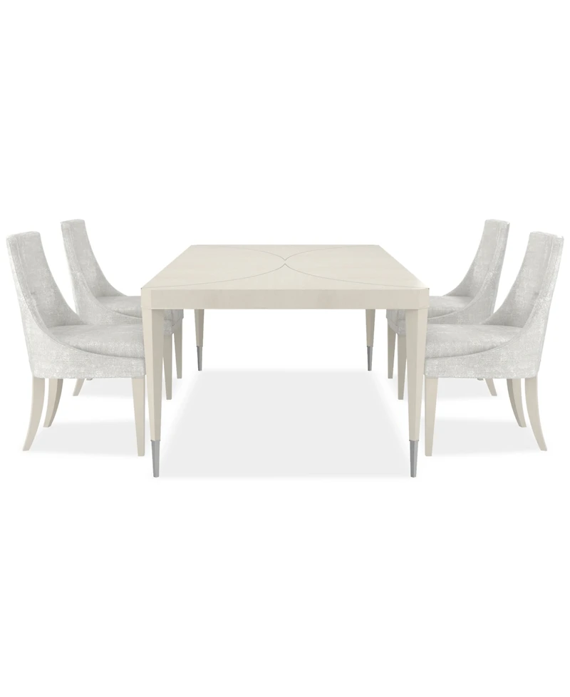 Mezzanine 5-Pc. Dining Set (Rectangular Table & 4 Side Chairs)