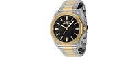 Invicta Men's 46834 Speedway Quartz 3 Hand Black Dial Watch