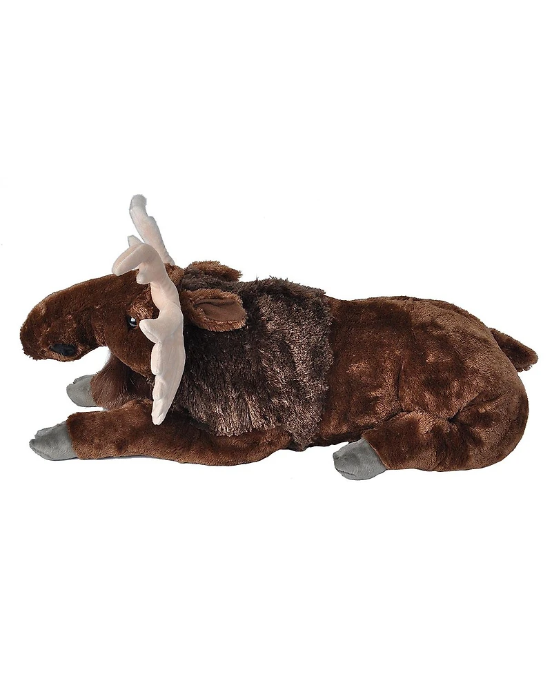 Wild Republic Cuddlekins Jumbo Moose Stuffed Animal, 30 Inches