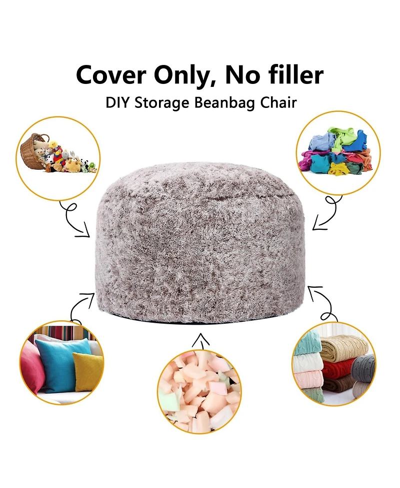 gaomon Bean Bag Chair Cover (No Filler